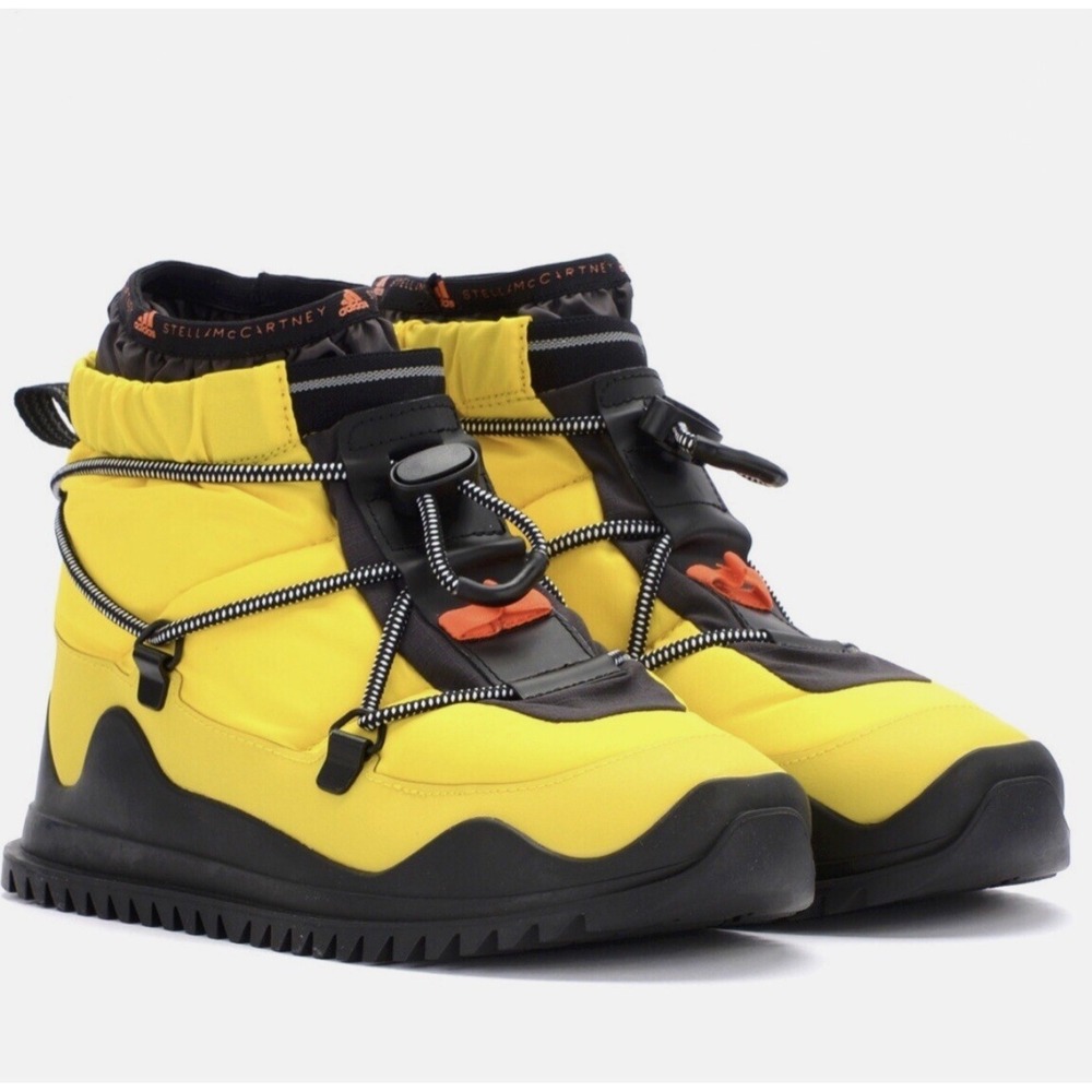 Adidas Stella McCartney aSMC‎ Winterboot COLD RDY Yellow Black Women's Size 5.5